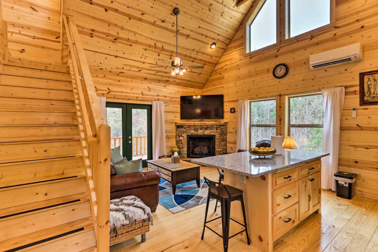 Cozy Mtn Cabin Spacious Deck And Forest Views! Murphy Exterior foto