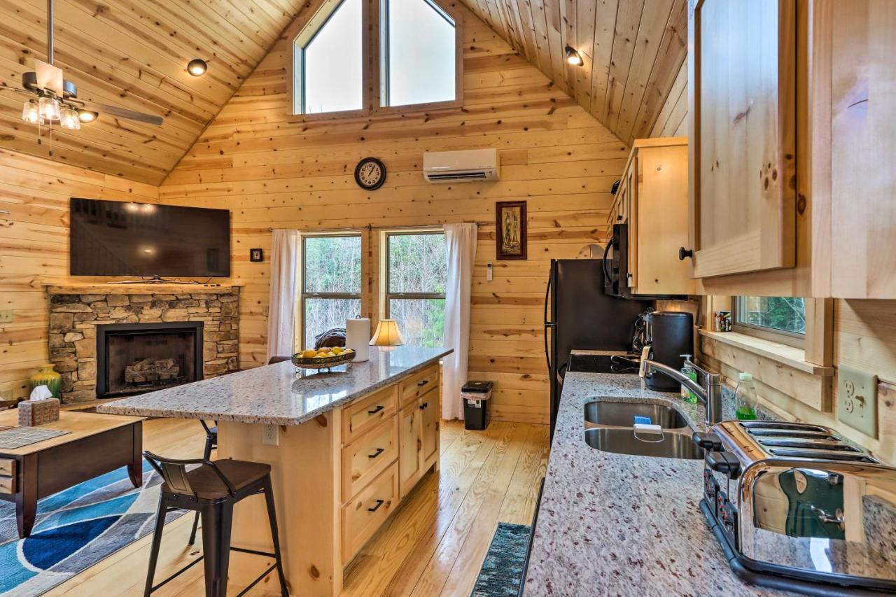 Cozy Mtn Cabin Spacious Deck And Forest Views! Murphy Exterior foto